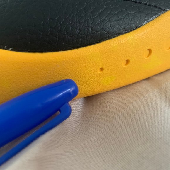 Nike Air Jordan Jump man Pro Black Yellow Sneakers - Picture 7 of 7